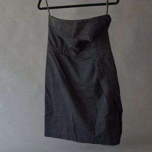 LOFT strapless black Dress